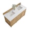 James Martin Vanities 60'' Double Vanity, Light Natural Oak w/ 3 CM White Zeus Quartz Top 424-V60D-LNO-3WZ - alternate 5